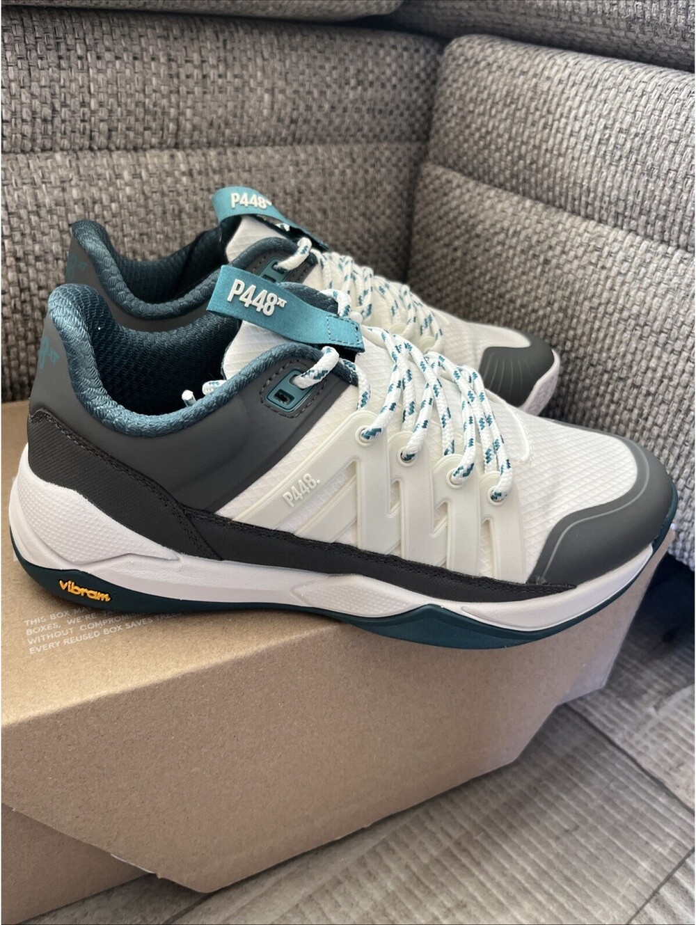 New P448 Court Vibram Sneakers for Women’s Size 36 (6 to 6.5 US) $298 MSRP RARE
